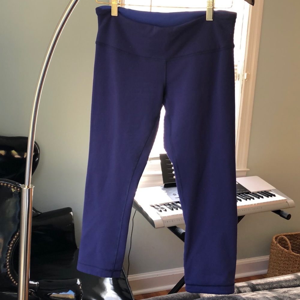Lululemon workout cropped leggings